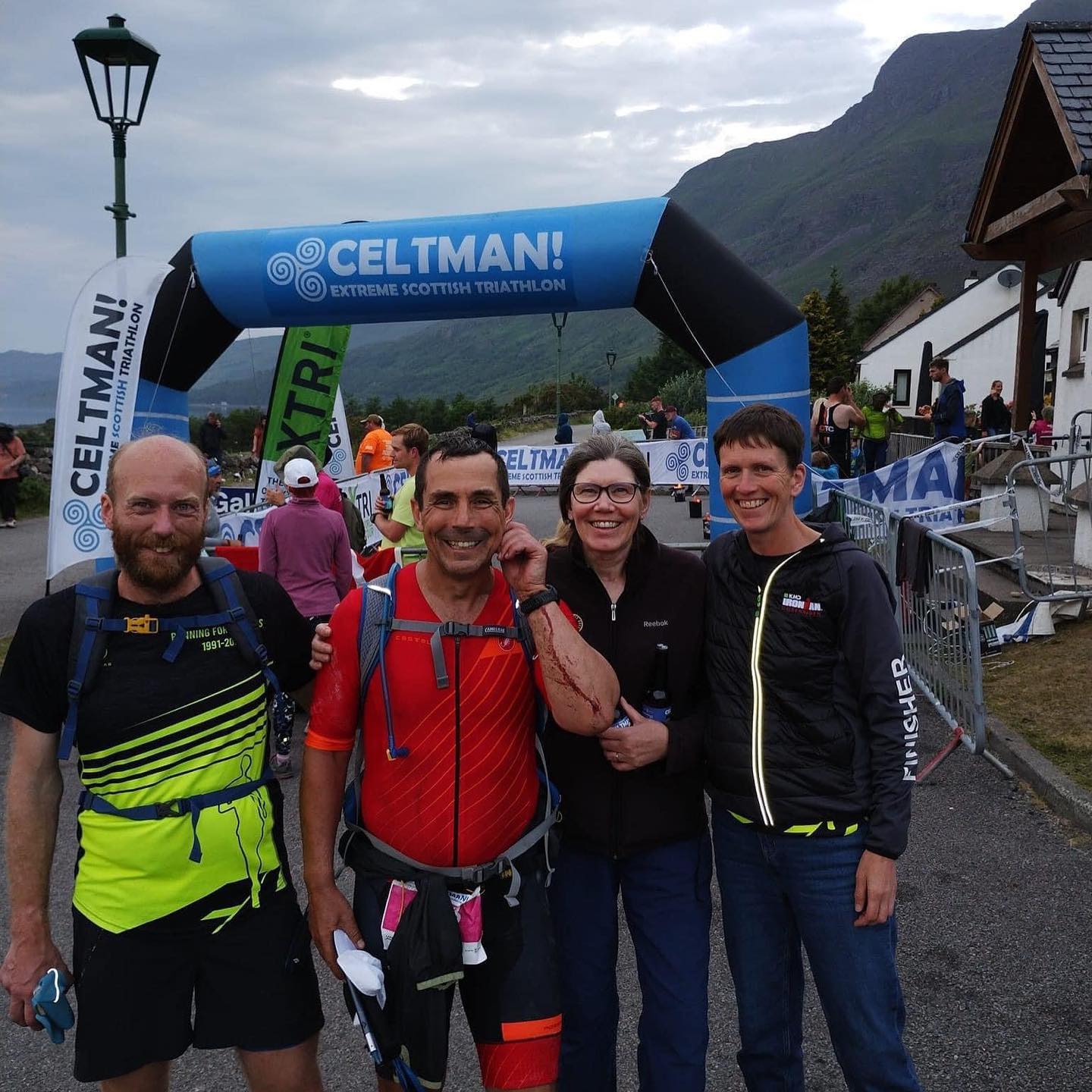 Andy makes it look SIMple at the Celtman Triathlon